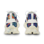 Vibrant Graphic Men's Mesh Sneakers for Casual Comfort