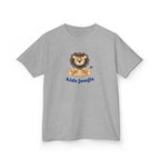 Kids T-Shirt Jungle Lion - Cute Animal Print Tee for Kids