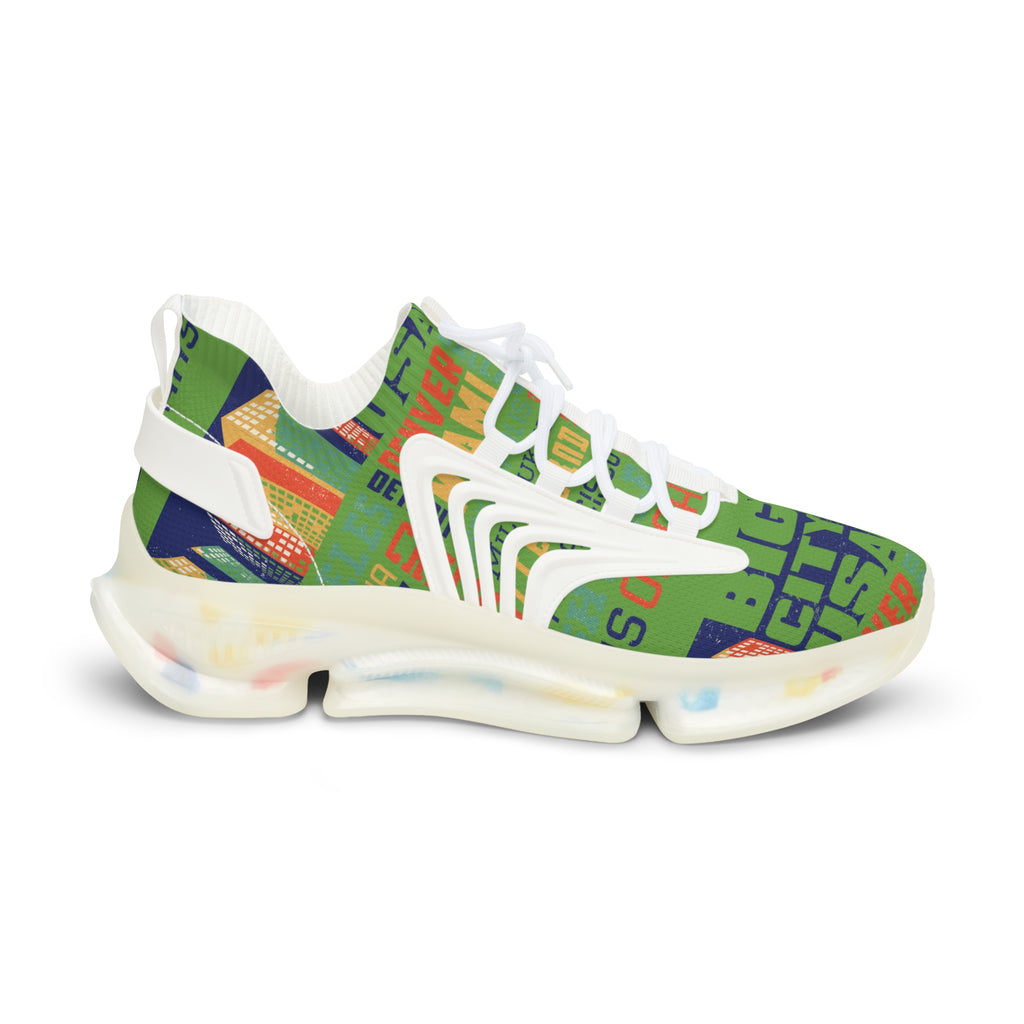 Vibrant Mesh Sneakers for Men - Trendy and Stylish Sports Footwear