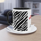 Zebra Stripe "Art Jungle" - Good Morning' Coffee Mug