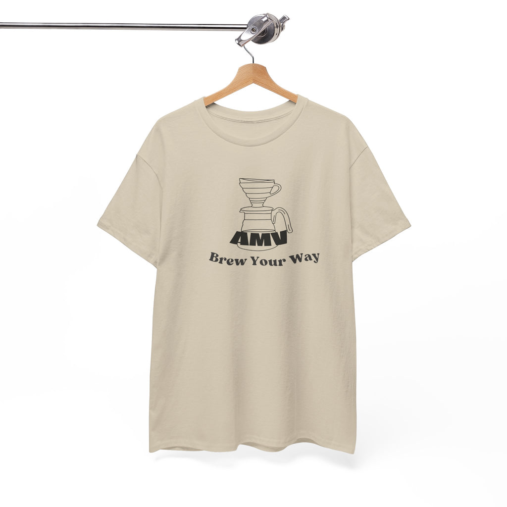 Coffee Lover's Tee - 'Brew Your Way' - Unisex Cotton