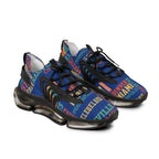 Vibrant Graphic Men's Mesh Sneakers for Casual Comfort