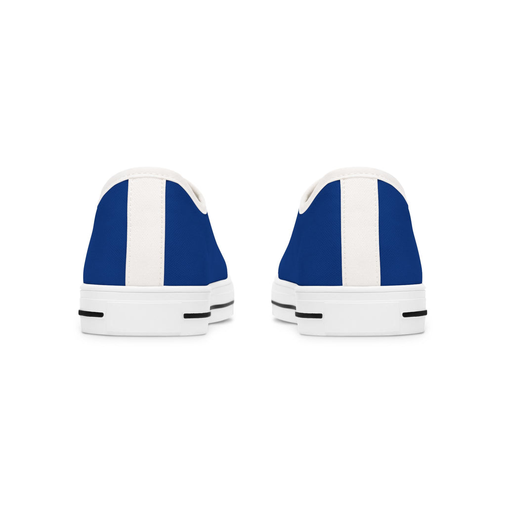 Blue Low Top Sneakers - Stylish Everyday Footwear