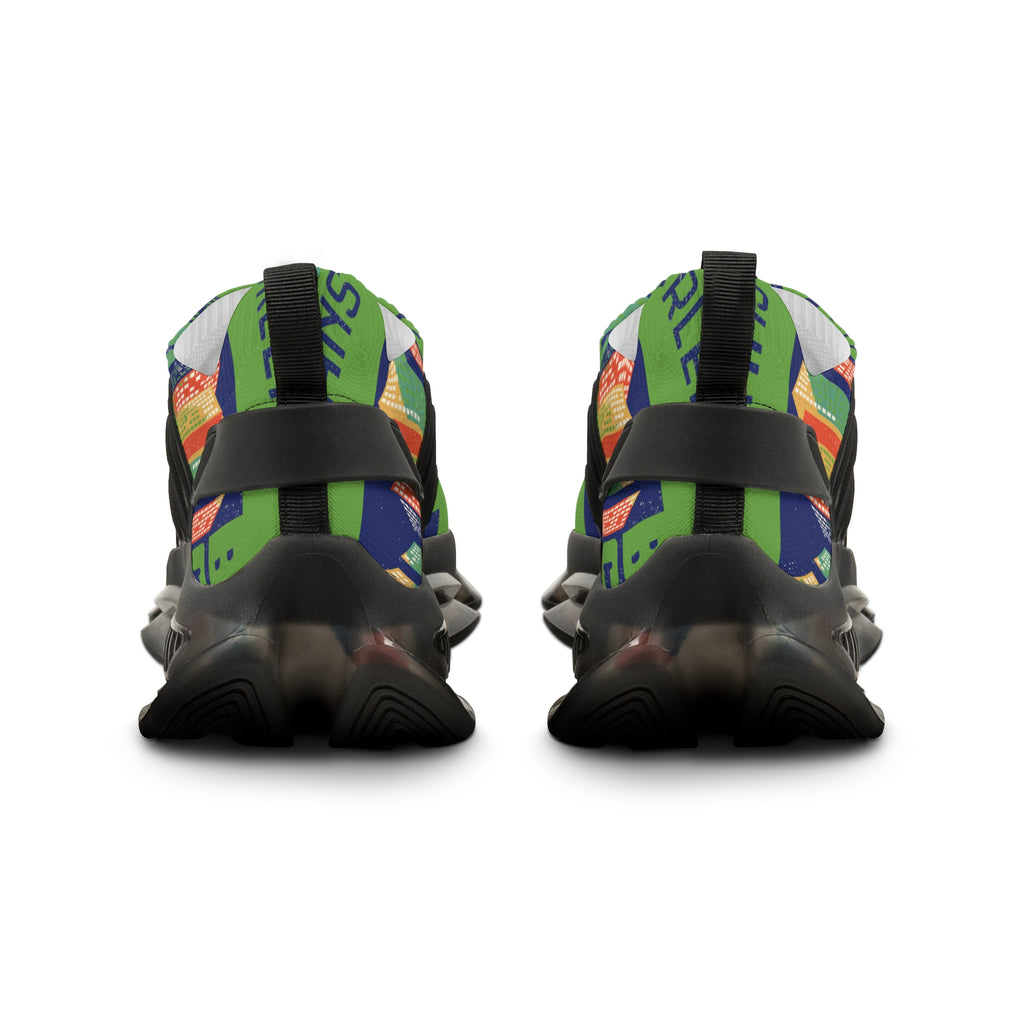Vibrant Mesh Sneakers for Men - Trendy and Stylish Sports Footwear