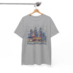 Philadelphia Skyline T-Shirt — Vintage Cityscape Tee