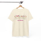 Floral T-Shirt for Women - Colorful Flower Design