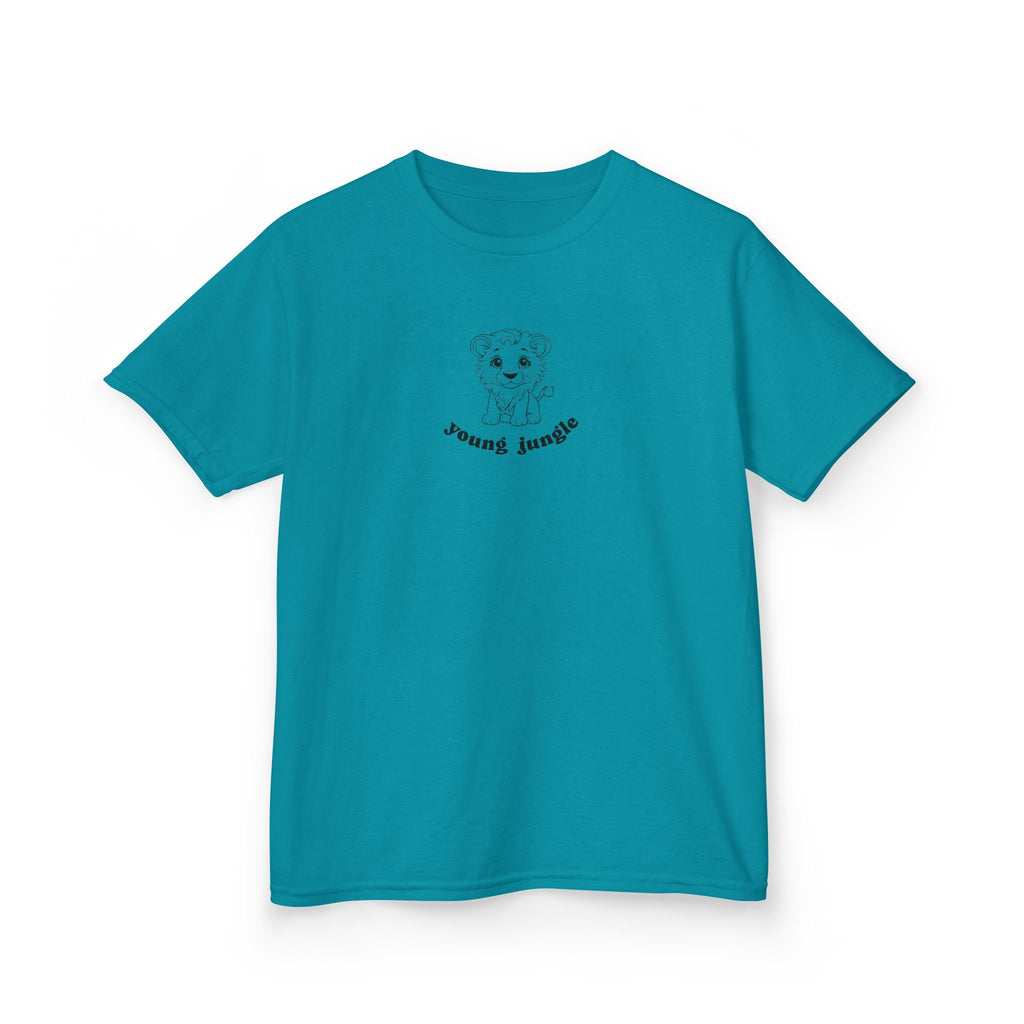 Kids Tee — Cute Puppy lion "young jungle" Graphic