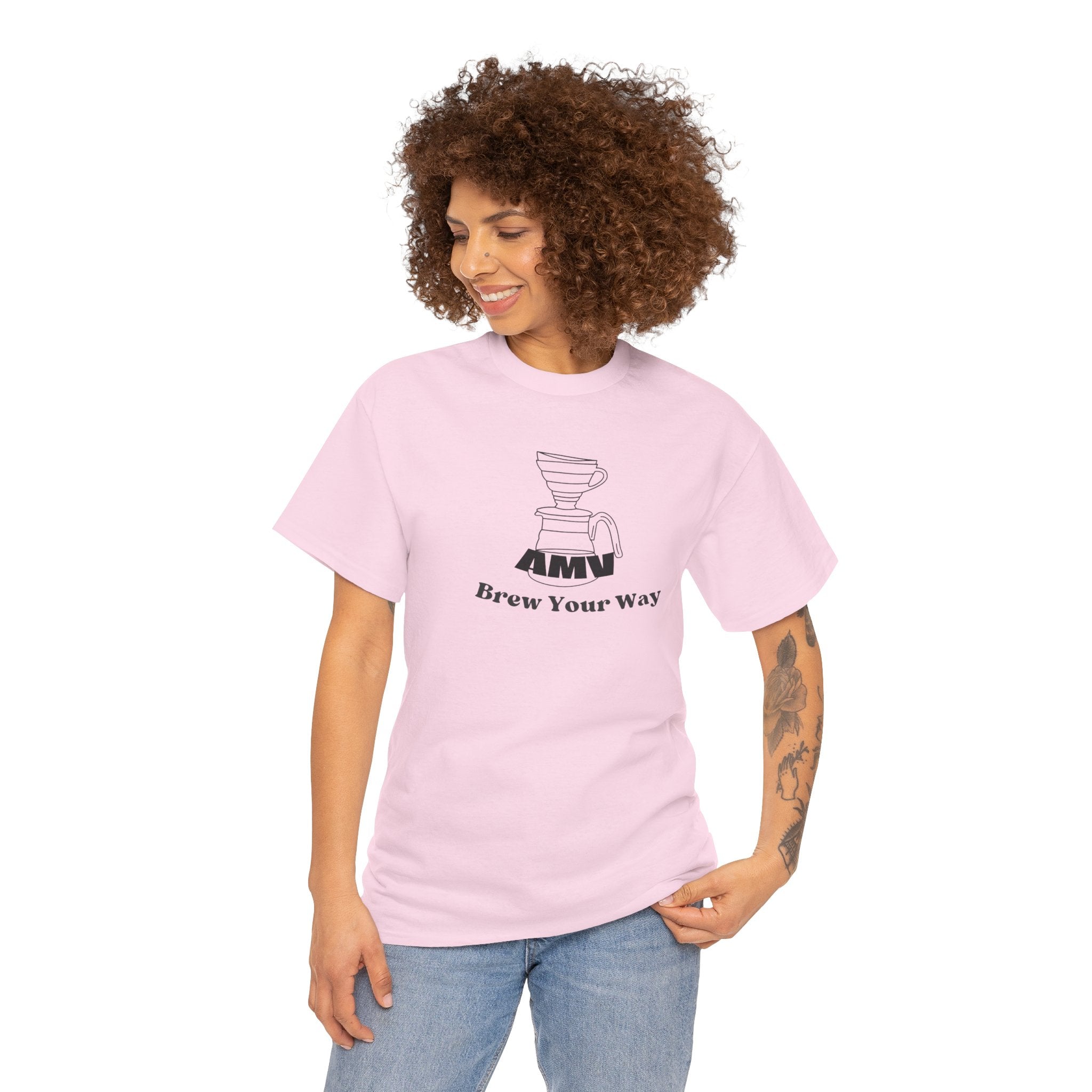 Coffee Lover's Tee - 'Brew Your Way' - Unisex Cotton