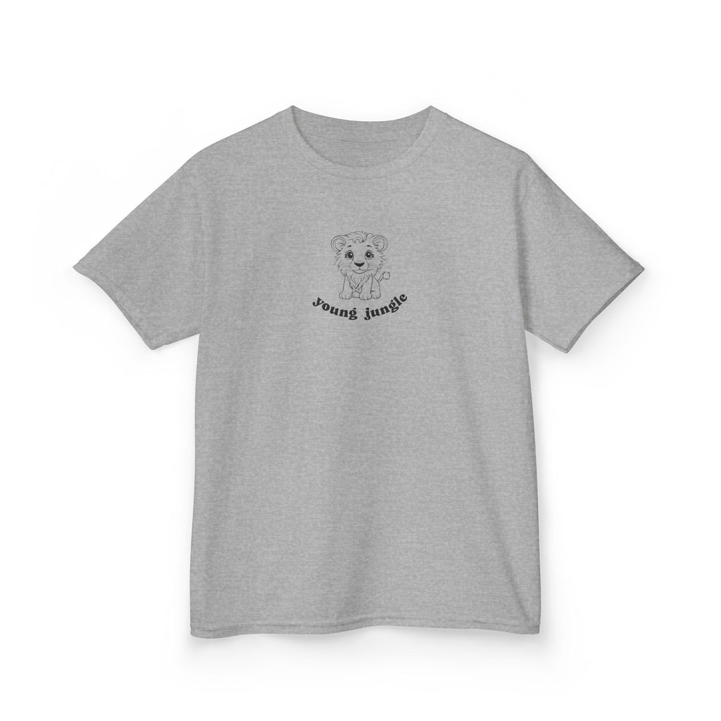 Kids Tee — Cute Puppy lion "young jungle" Graphic