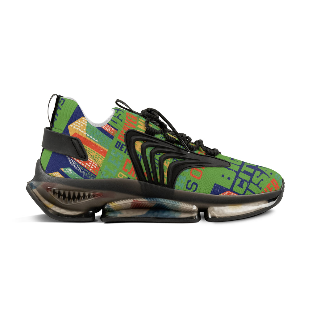 Vibrant Mesh Sneakers for Men - Trendy and Stylish Sports Footwear