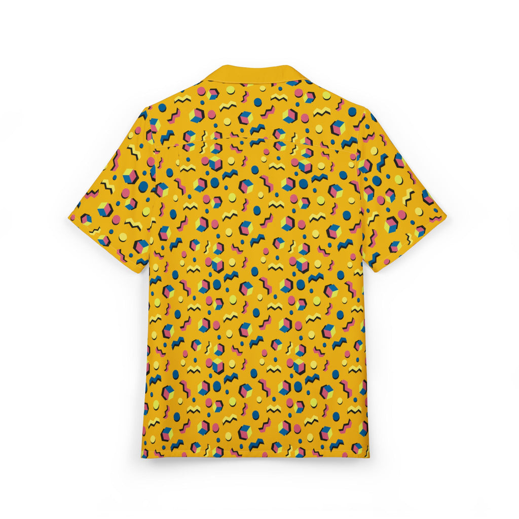 Vibrant Hawaiian, Casual Summer Wear, Beach Vacation Outfit, Unisex Tropical Style
