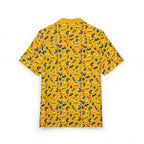 Vibrant Hawaiian, Casual Summer Wear, Beach Vacation Outfit, Unisex Tropical Style