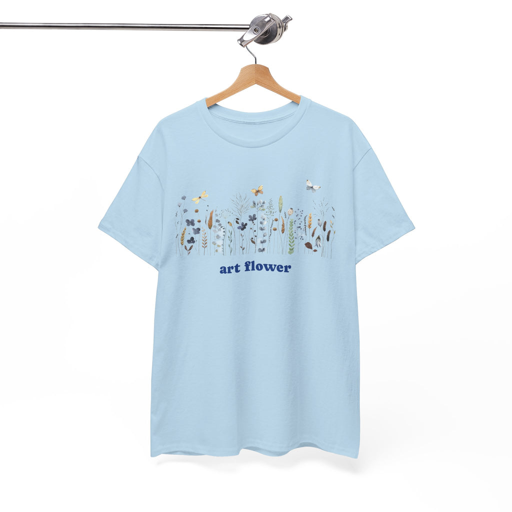 Floral and butterfly Graphic Tee