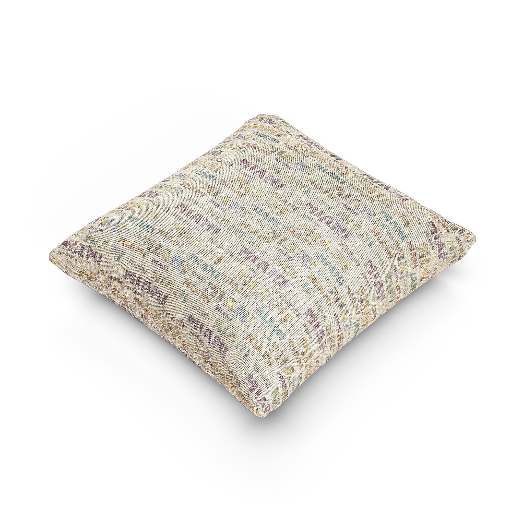 Woven Pillow - Colorful Boho Decor Throw Pillow for Home.