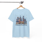Philadelphia Skyline T-Shirt — Vintage Cityscape Tee