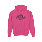 California Republic Youth Hoodie – Vintage Bear 1850 Graphic