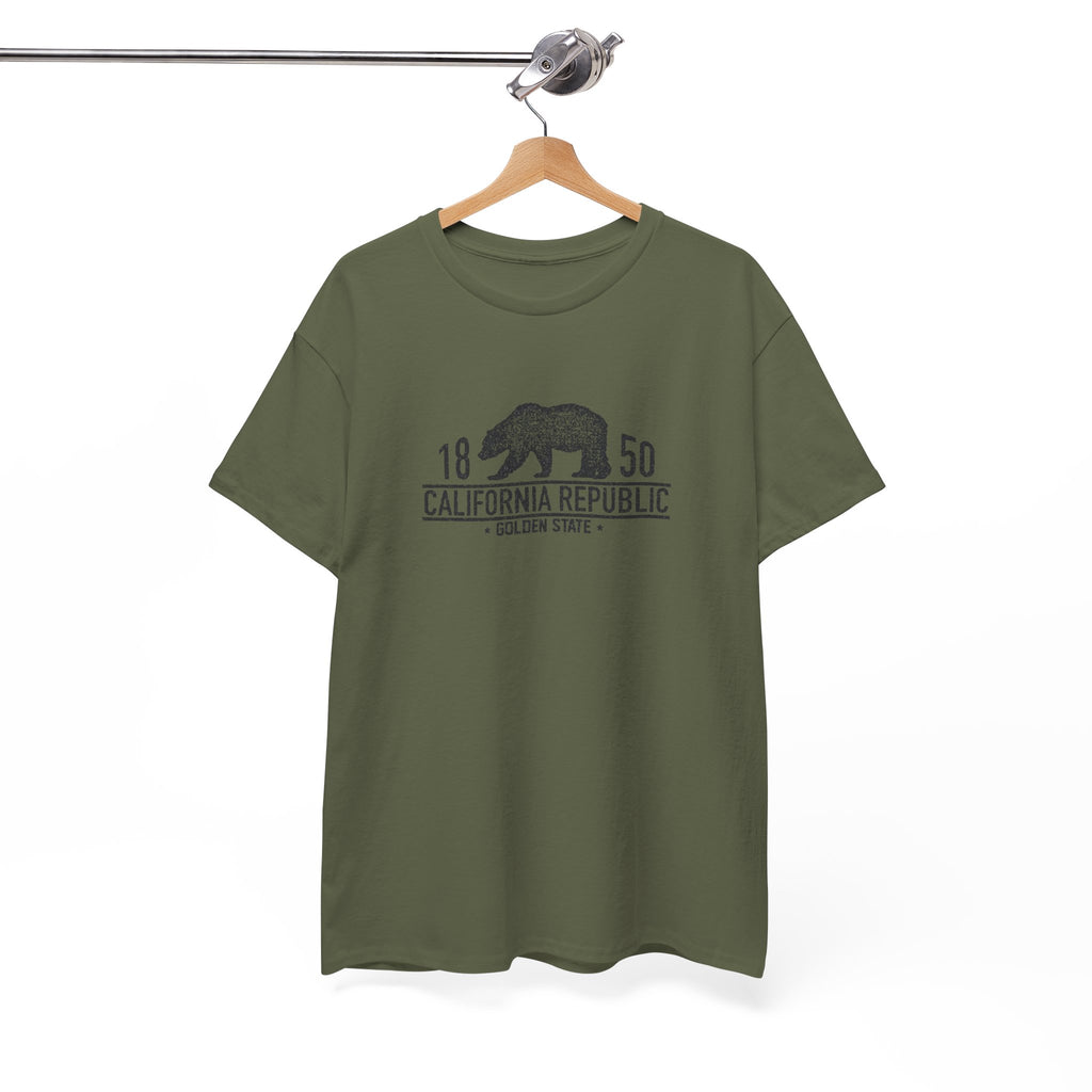 California Republic Bear T-Shirt — 1850 Golden State Tee 