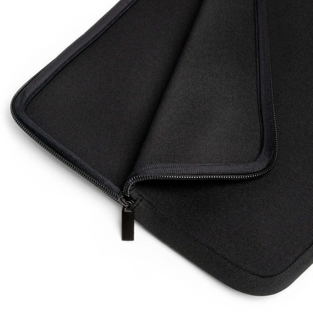 Zebra Print Laptop Sleeve – Black & White Protective Case