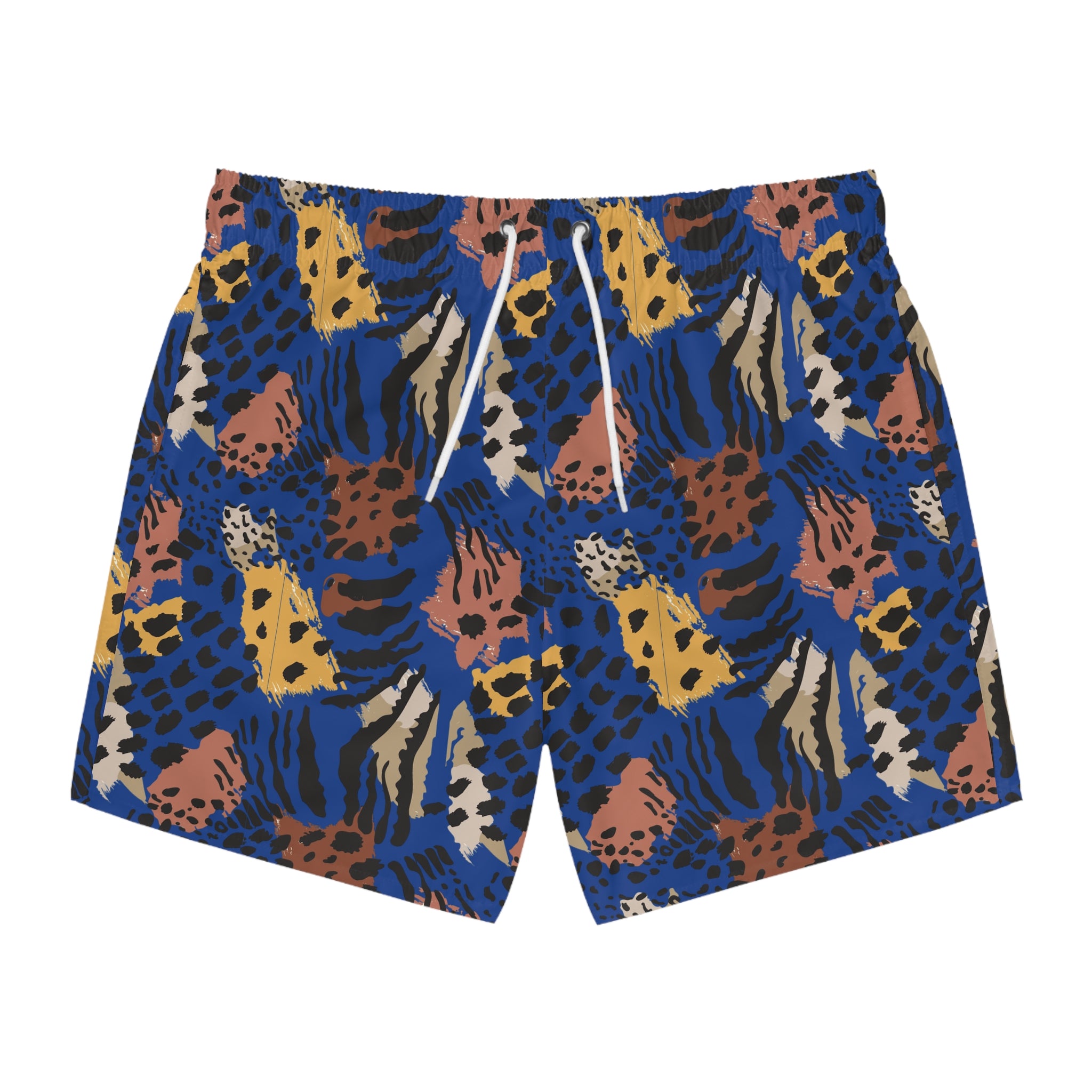 Animal Print Swim Trunks