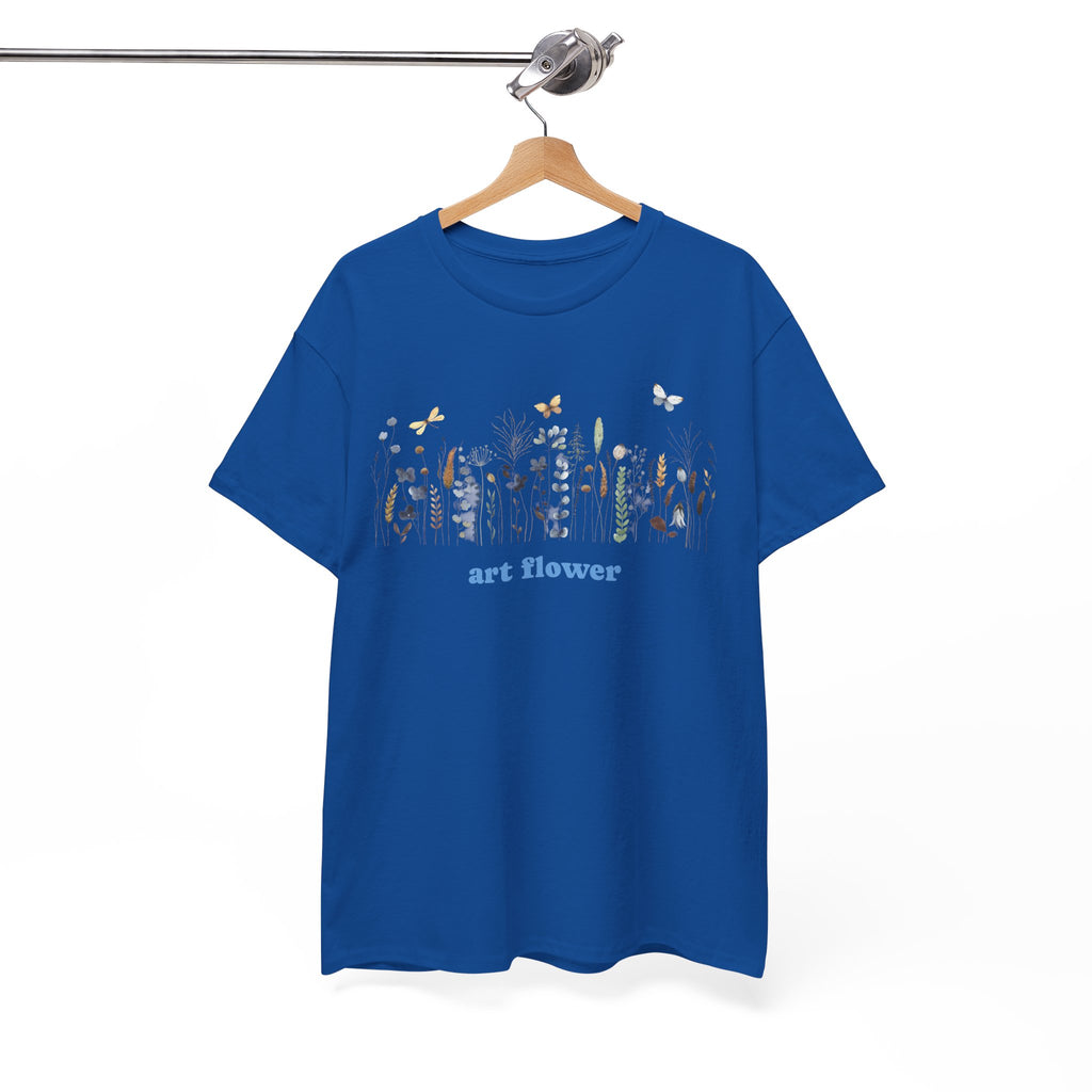 Floral and butterfly Graphic Tee