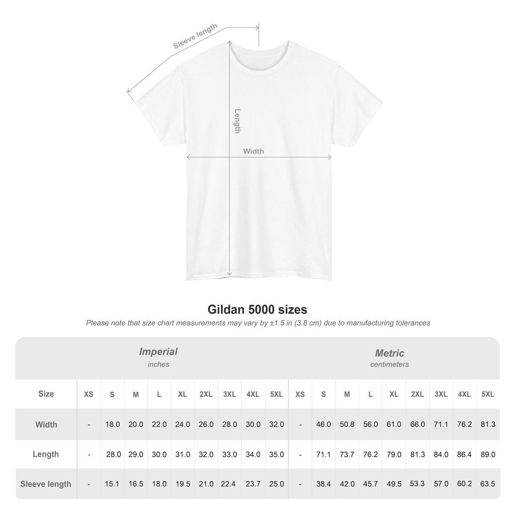 Tiger Head Tee Shirt - Unisex Heavy Cotton