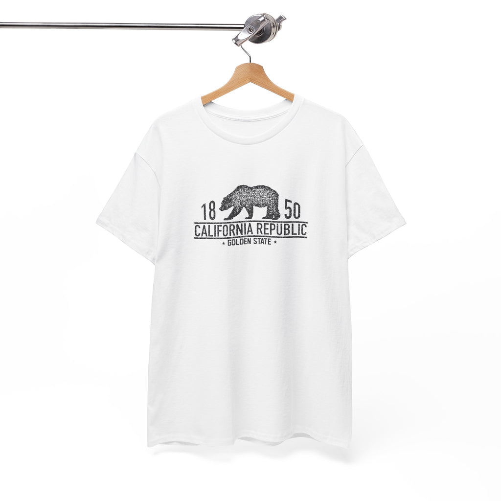 California Republic Bear T-Shirt — 1850 Golden State Tee 