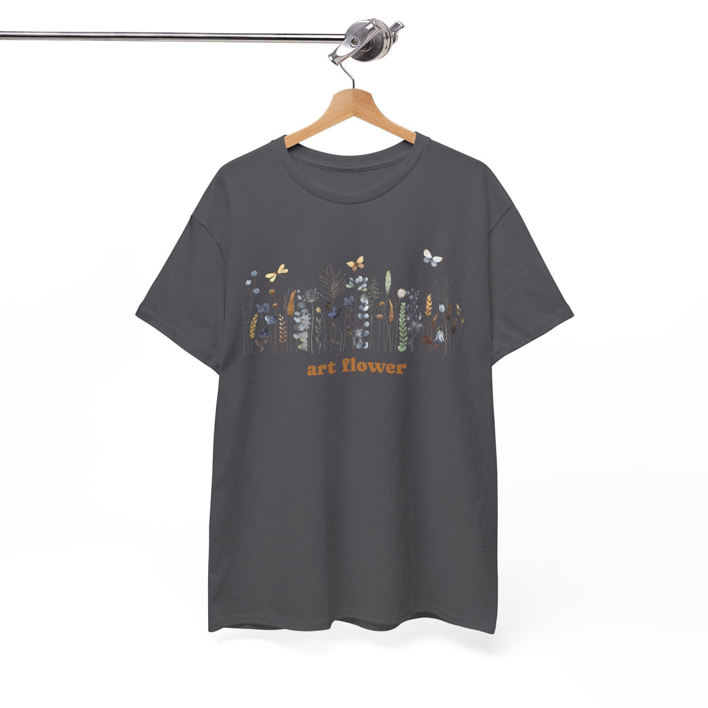 Floral and butterfly Graphic Tee