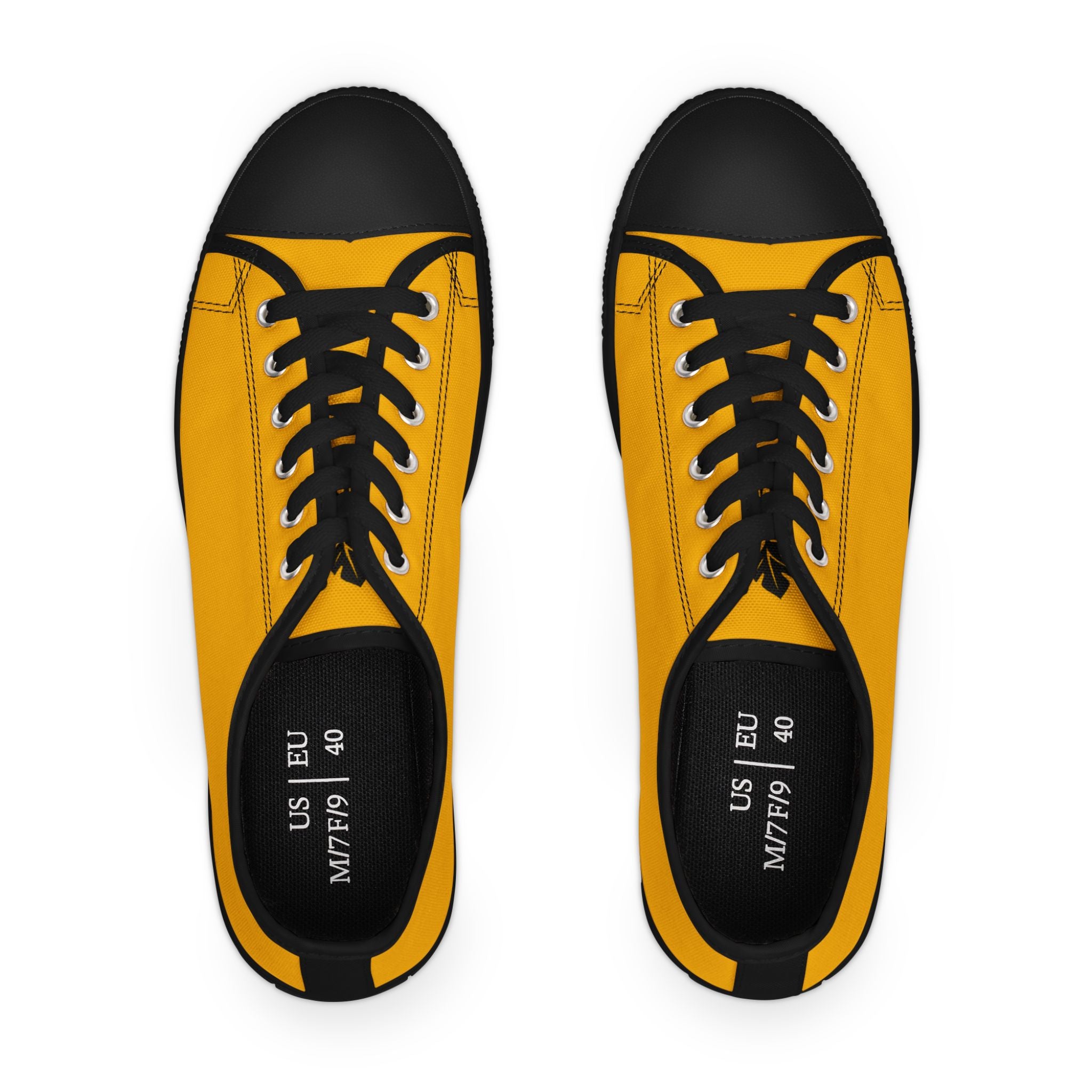Yellow Low Top Sneakers | Trendy Street Style Shoes