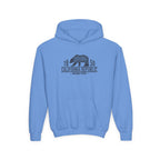 California Republic Youth Hoodie – Vintage Bear 1850 Graphic