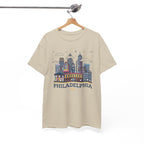Philadelphia Skyline T-Shirt — Vintage Cityscape Tee