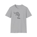 Tiger Sketch T‑Shirt — 'art jungle' Minimalist Animal Graphic Tee