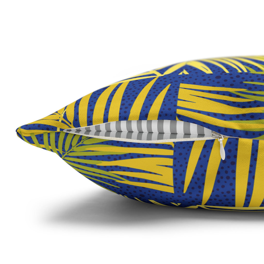 Tropical Square Pillowcase, Nature Decor, Home Accessory, Gift for Nature Lovers