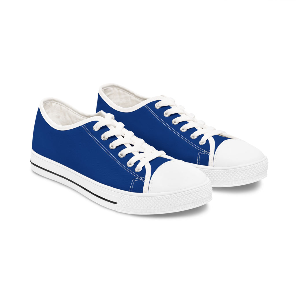 Blue Low Top Sneakers - Stylish Everyday Footwear