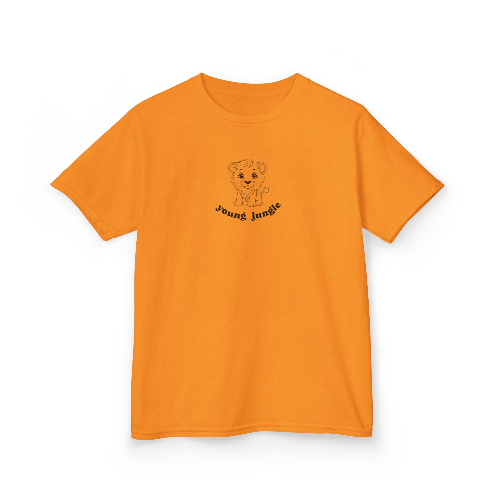 Kids Tee — Cute Puppy lion "young jungle" Graphic 