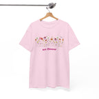 Floral T-Shirt for Women - Colorful Flower Design