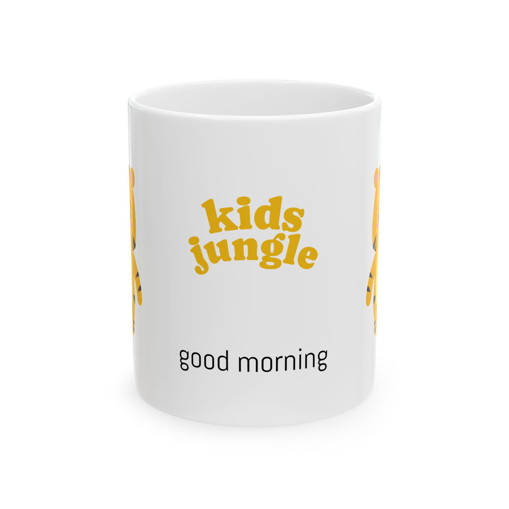 "Kids Jungle" Good Morning Ceramic Mug