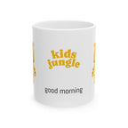 "Kids Jungle" Good Morning Ceramic Mug