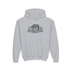 California Republic Youth Hoodie – Vintage Bear 1850 Graphic