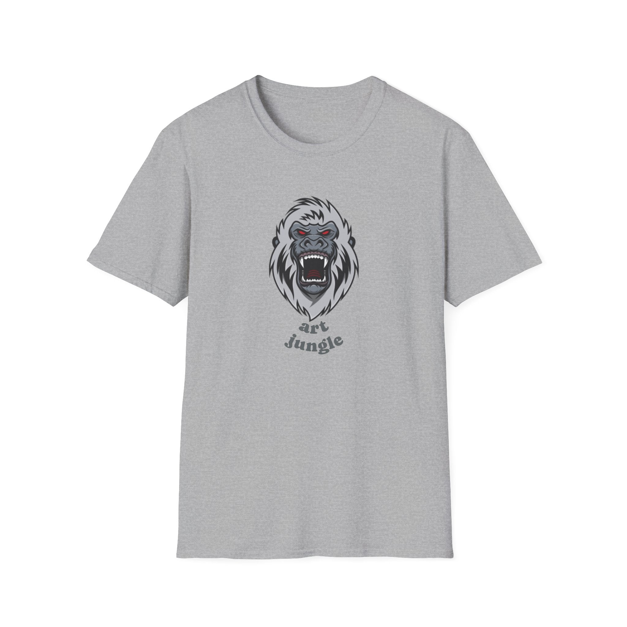 Gorilla Jungle Graphic T-Shirt — Fierce Ape Head Design