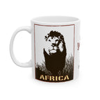 Art Jungle 'Good Morning' Ceramic Mug — Artist-Inspired Coffee Cup (11oz/15oz)