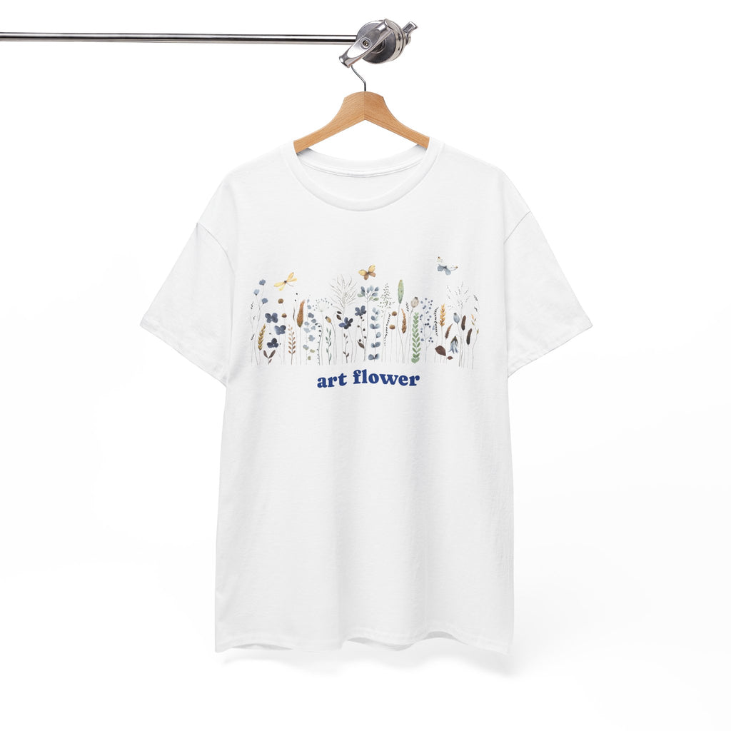 Floral and butterfly Graphic Tee