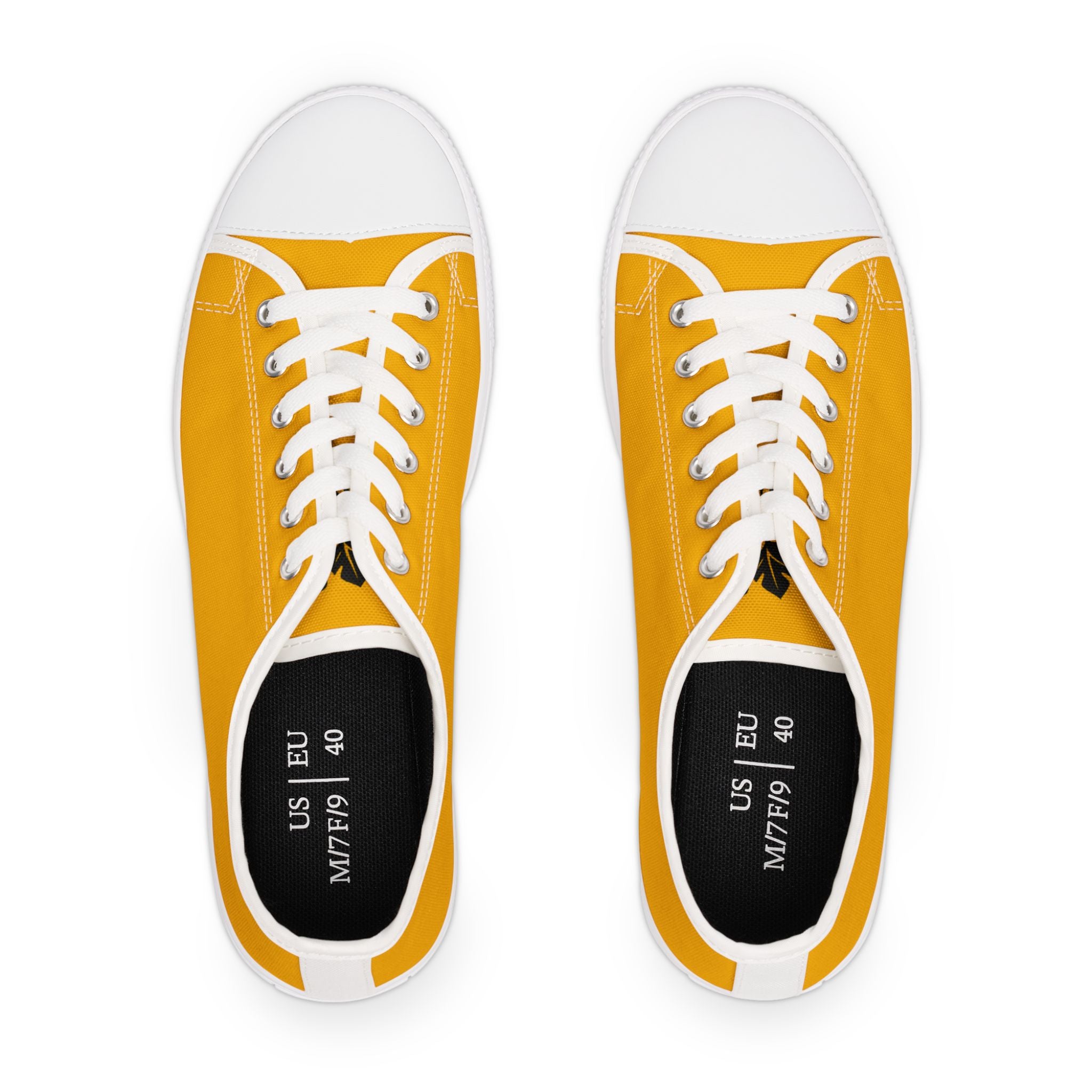 Yellow Low Top Sneakers | Trendy Street Style Shoes