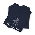 Coffee Lover Black Tee - Unisex Heavy Cotton
