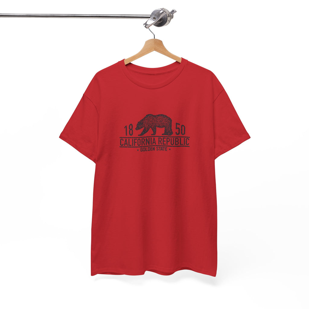 California Republic Bear T-Shirt — 1850 Golden State Tee 
