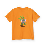 Kids Tee — Cute Elephant "Young Jungle" Graphic
