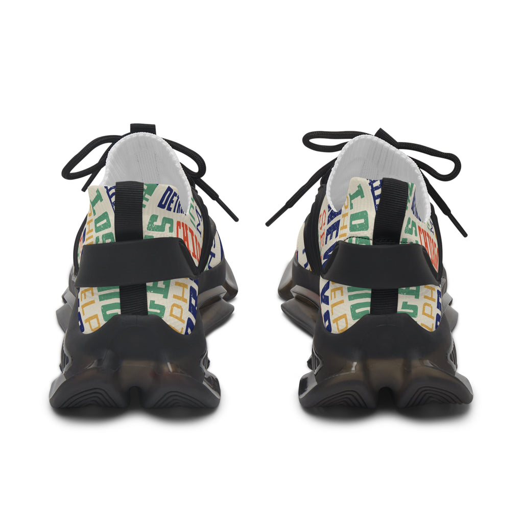 Women's Mesh Sneakers: "Big City "