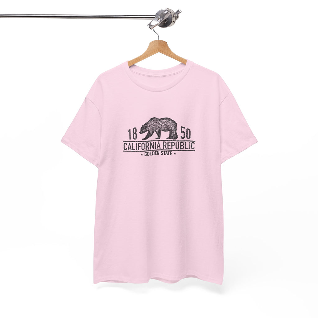 California Republic Bear T-Shirt — 1850 Golden State Tee 
