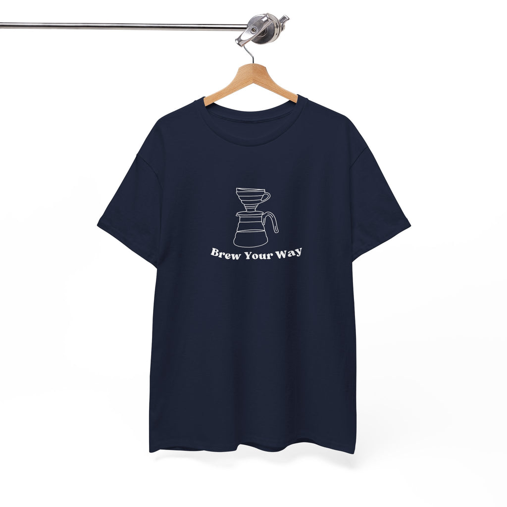 Coffee Lover Black Tee - Unisex Heavy Cotton