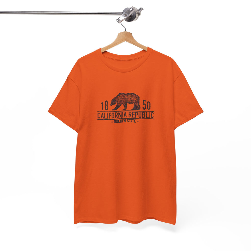 California Republic Bear T-Shirt — 1850 Golden State Tee 