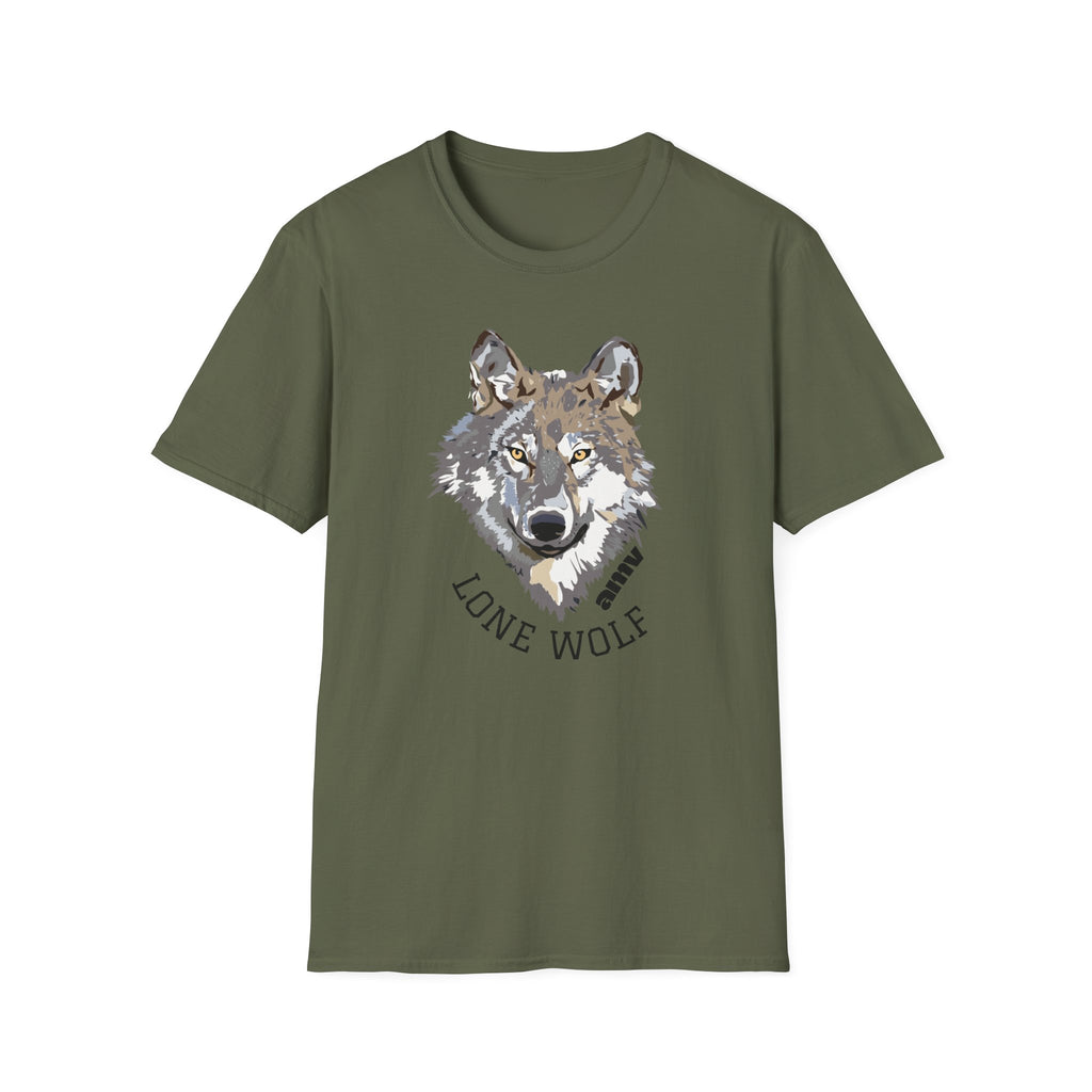 Lone Wolf Unisex T-Shirt | Softstyle Graphic Tee for Nature Lovers